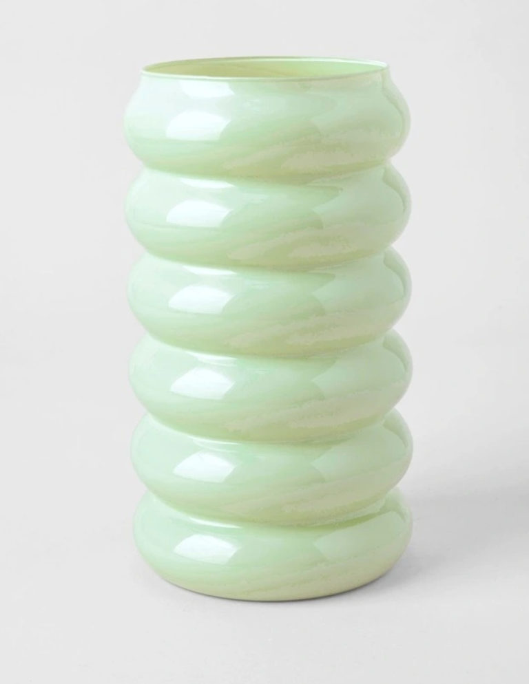 Hugo Vase 25cms Sage