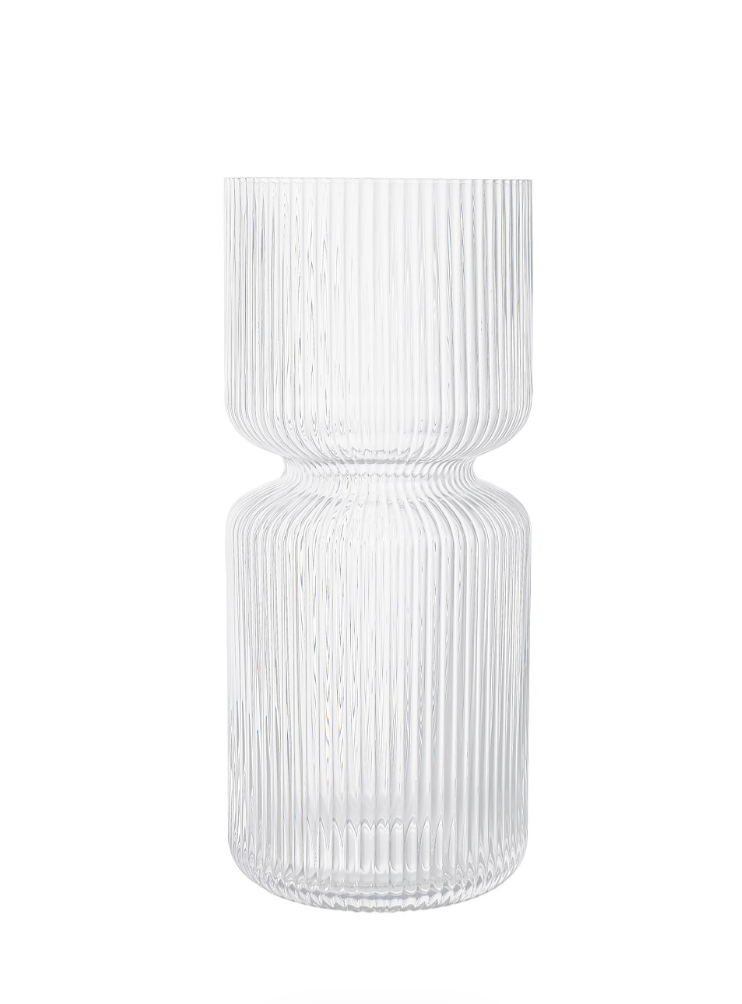 Stacey Clear 25cm Vase