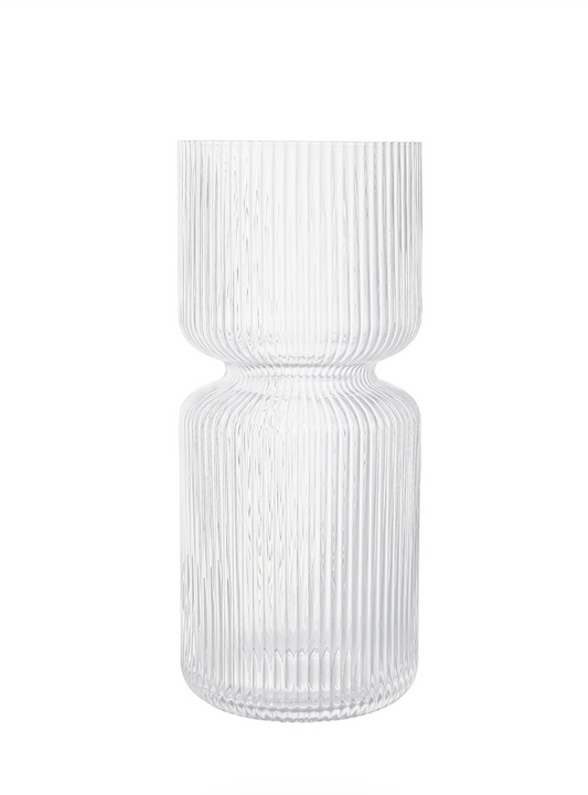 Stacey Clear 25cm Vase