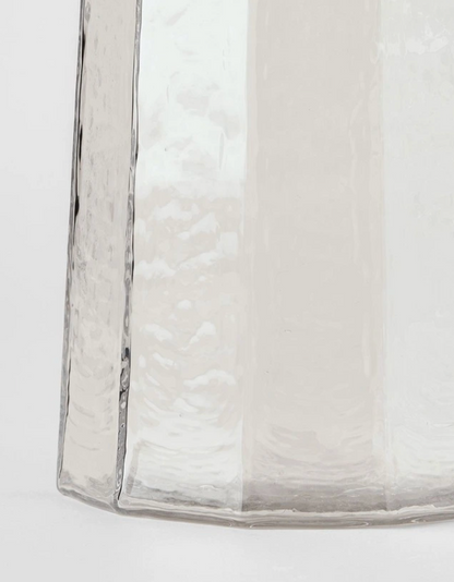 Hallie Clear Vase 25cms