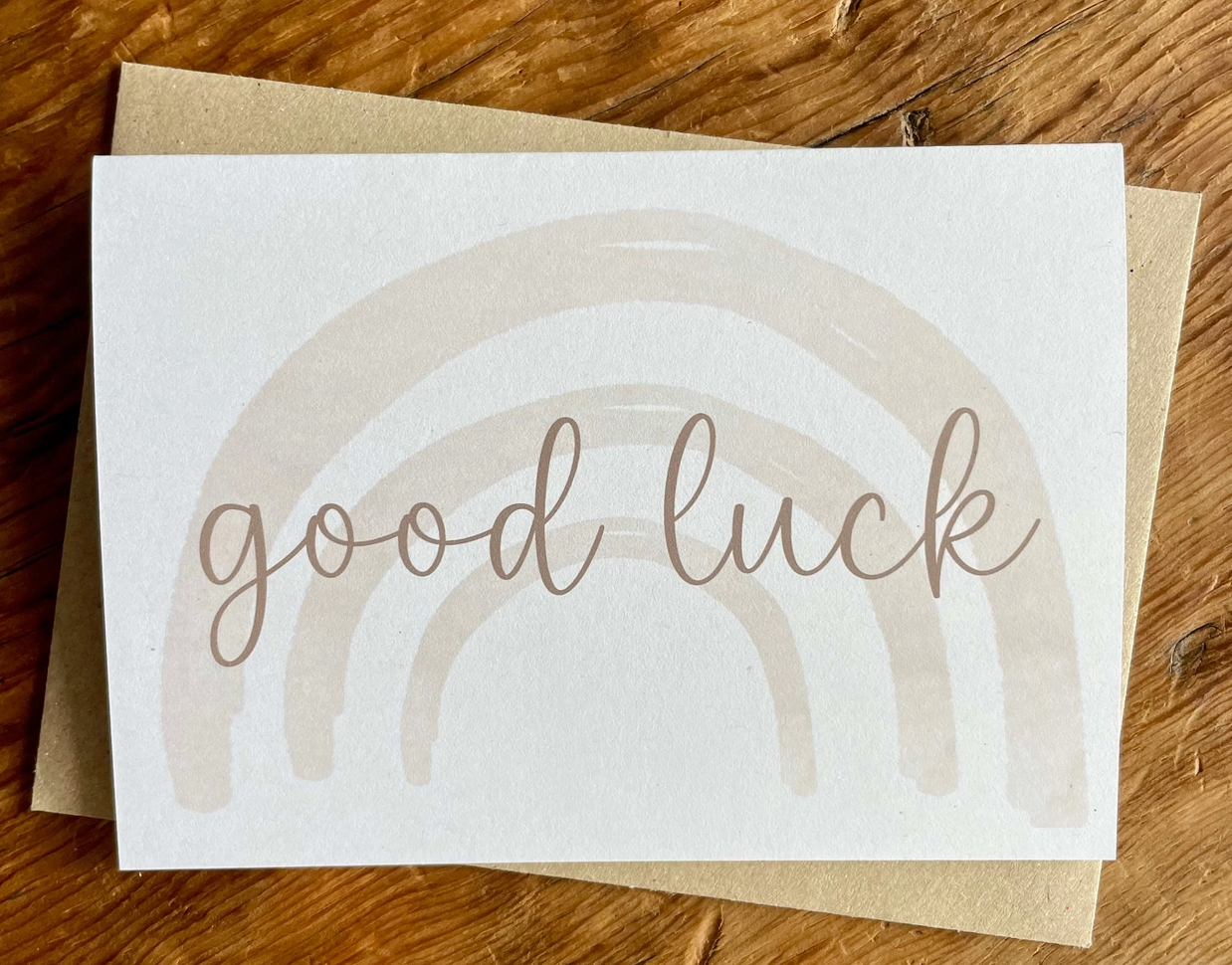 Good Luck Card