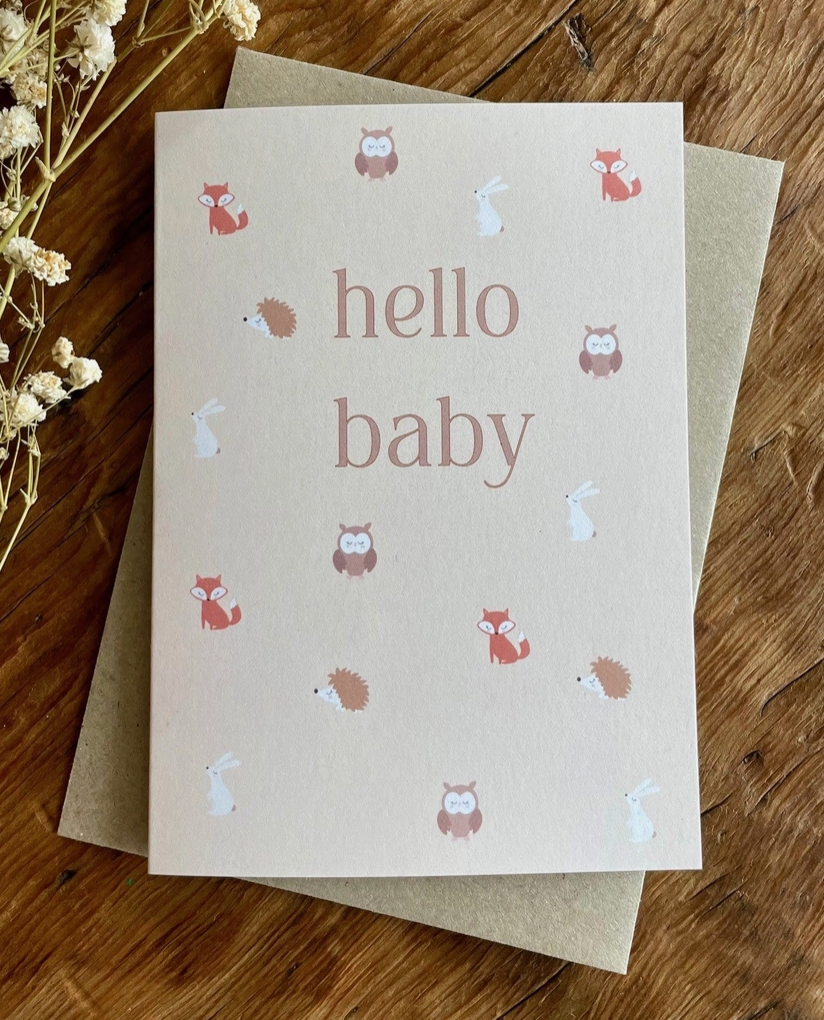 Hello Baby Card